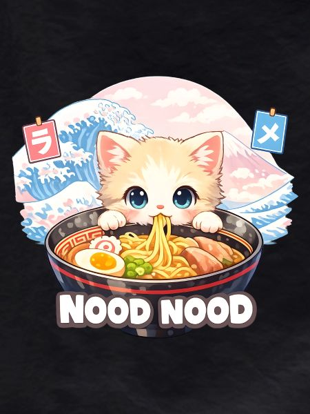 Ramen Cat Kanagawa Pastel