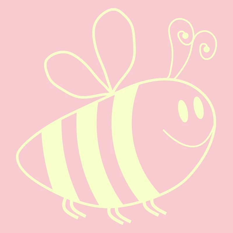 Smiling Bees Pattern