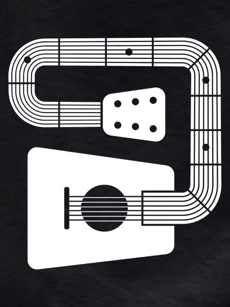 Abstract Guitar