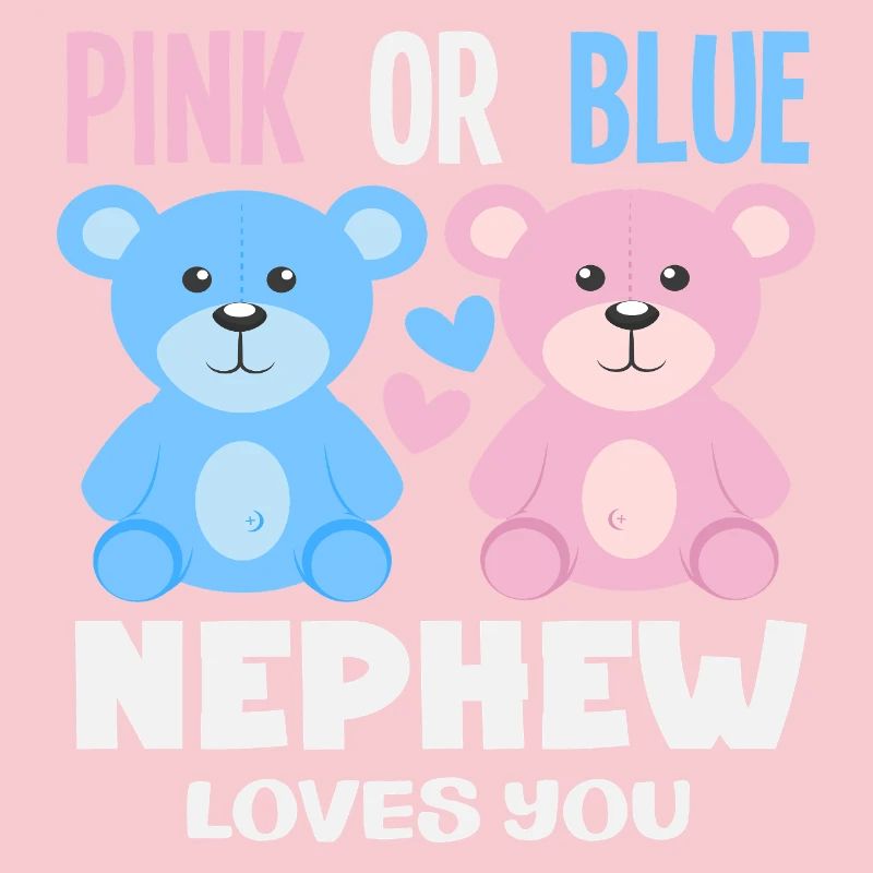 Pink Oder Blau Neffe Liebt Dich