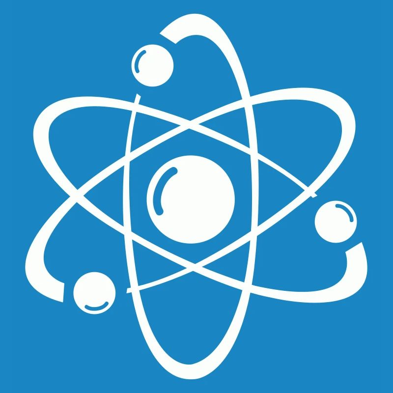 Atomic Model Line Art