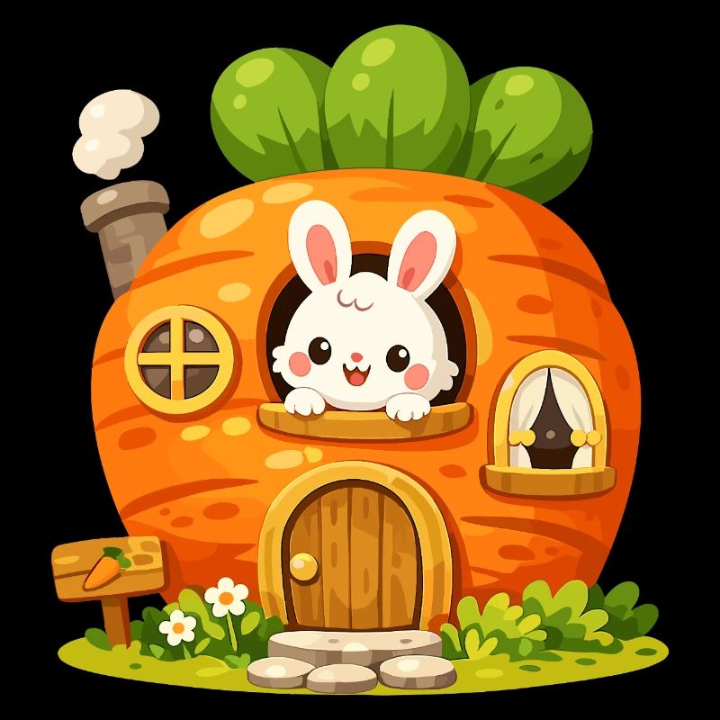 La Maison de la Carotte avec le Lapin
