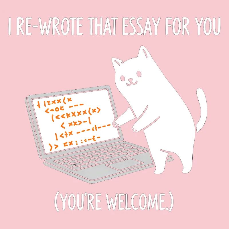 Code cat explains tasks