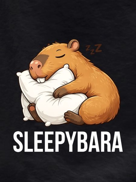 Capybara Sleeping Funny