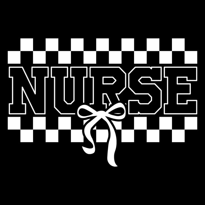 Conception du ruban à damier de l’infirmière Krankenschwester