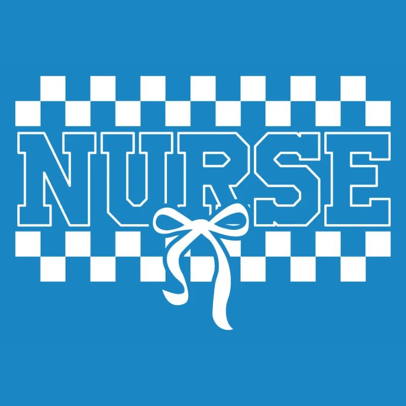 Conception du ruban à damier de l’infirmière Krankenschwester