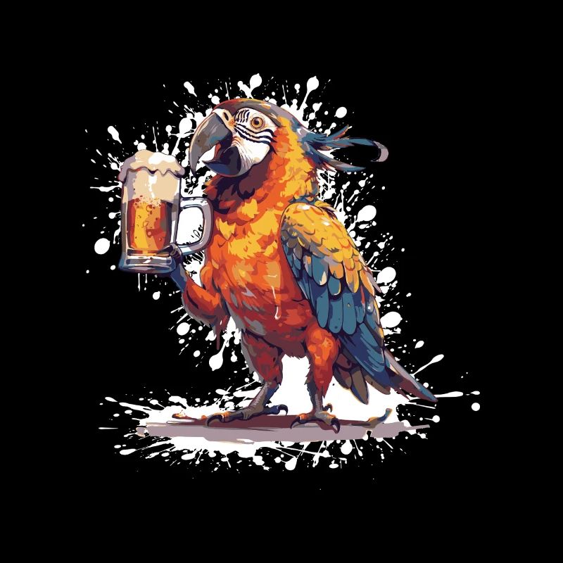 Parrot Beer Funny