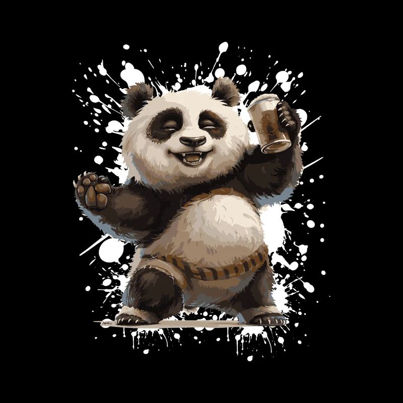 Panda Bière Drôle