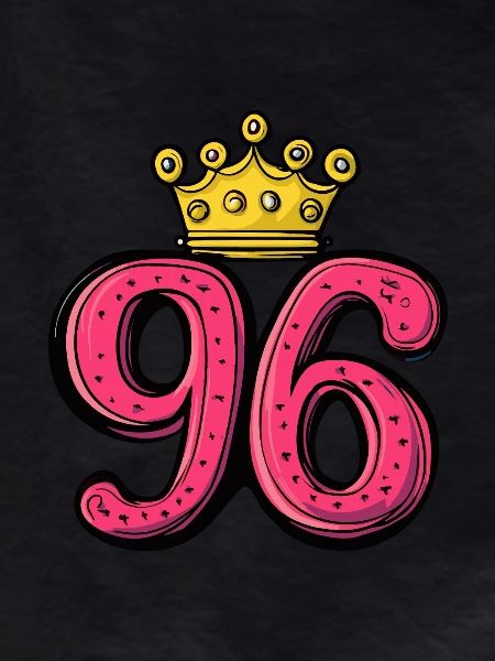 96 Number Jersey Crown