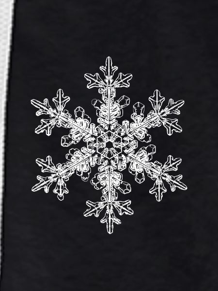 snowflake 7 white