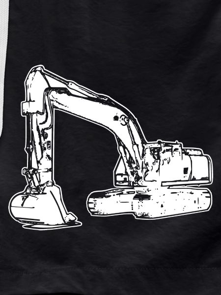 Bagger Baggerfahrer Baustelle