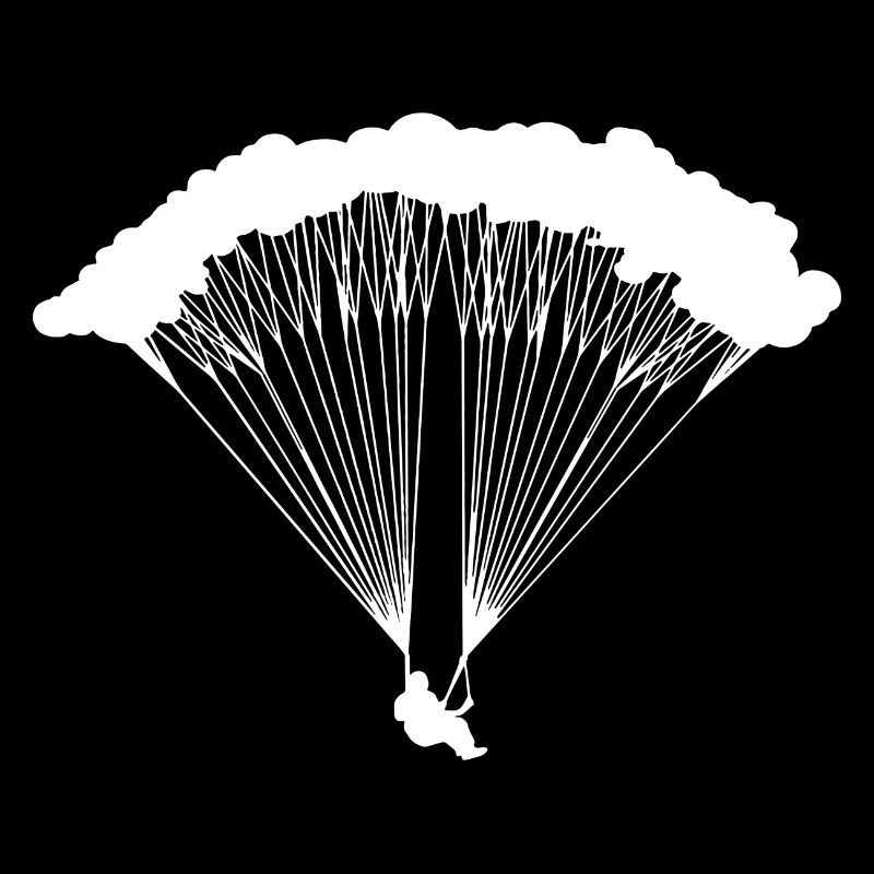 Silhouette Parachutiste - Pour les amateurs d’aventure