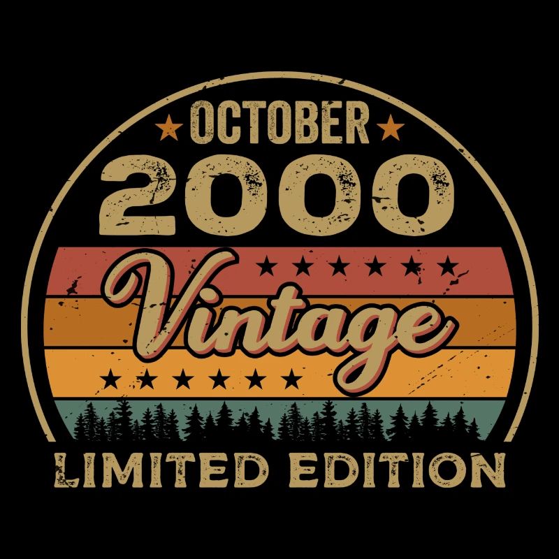 Millésime Octobre 2000 Cadeau d’anniversaire - 2000