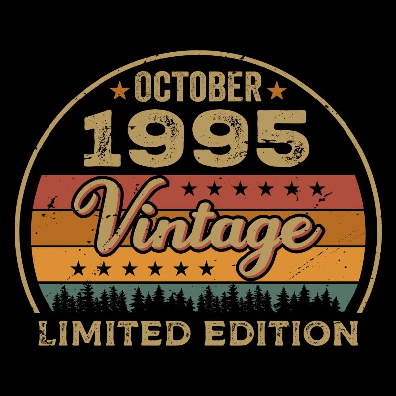 Millésime Octobre 1995 Cadeau d’anniversaire - 1995