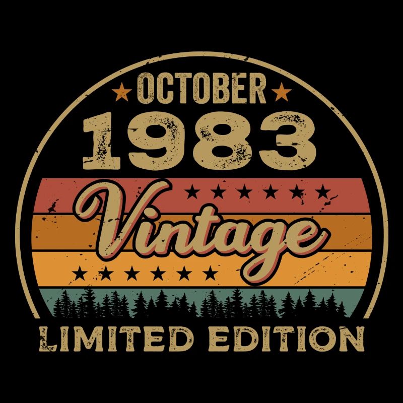Millésime Octobre 1983 Cadeau d’anniversaire - 1983