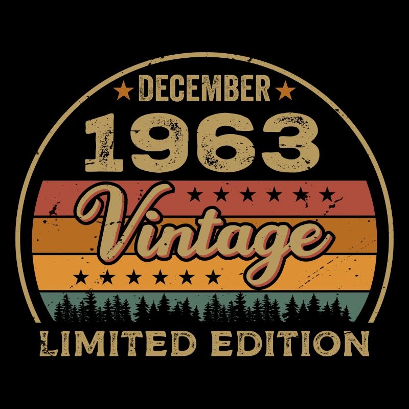 Geburtstag Dezember 1963 Geschenk Dezember 1963