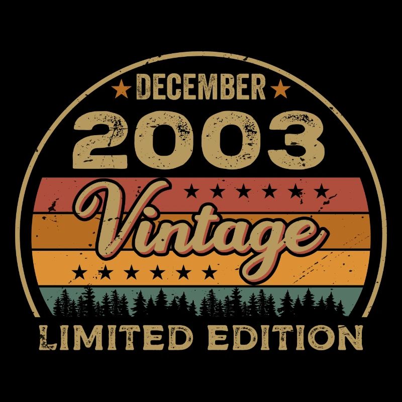 Anniversaire Décembre 2003 Cadeau Décembre 2003