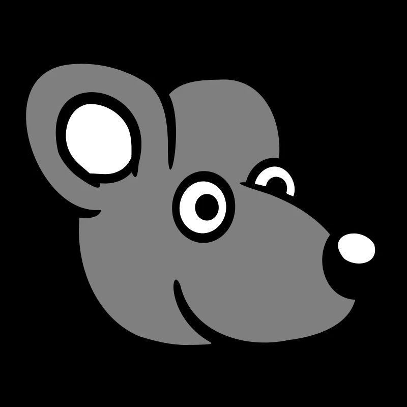 Maus Mäuschen Süße Kleine Ratte Nager Lustig Comic