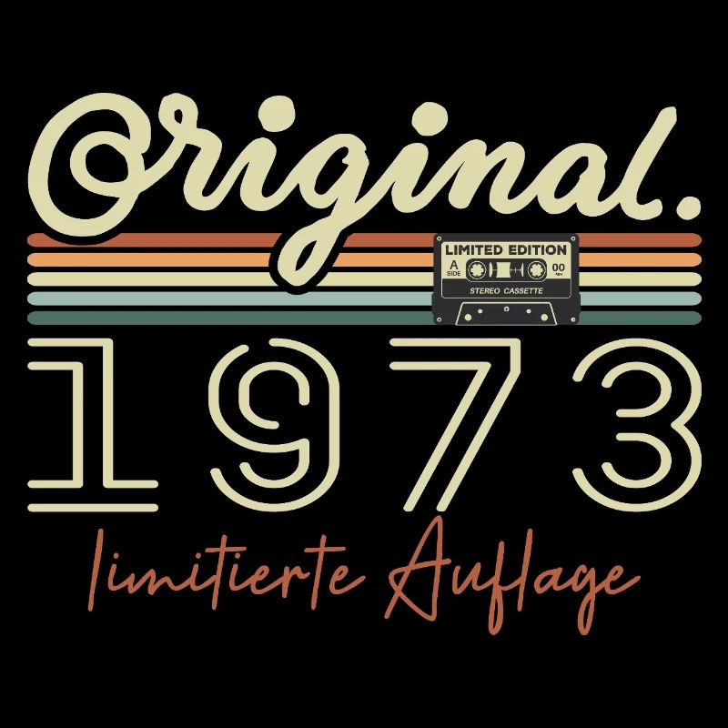 Original 1973 Millésime 1973 Anniversaire Rétro 1973