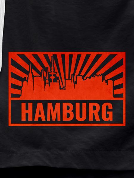 Hamburg Skyline Screen Print