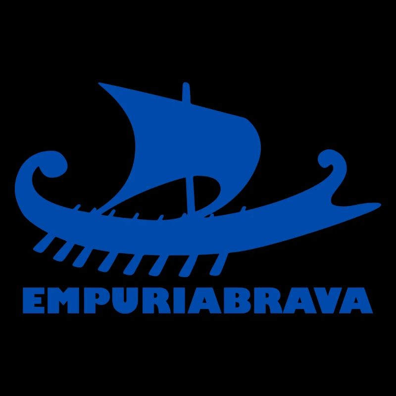 Ship Empuriabrava Font Blue