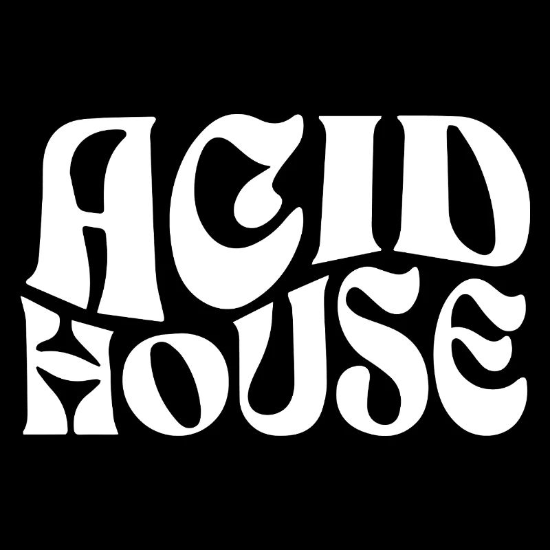 Logo typographique de l’Acid House