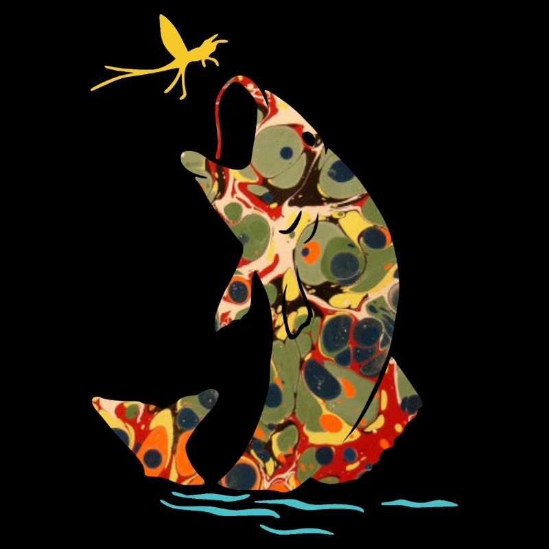 poisson avec libellule e 41