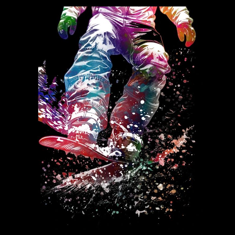 Snowboard Sport Kunst #snowboard