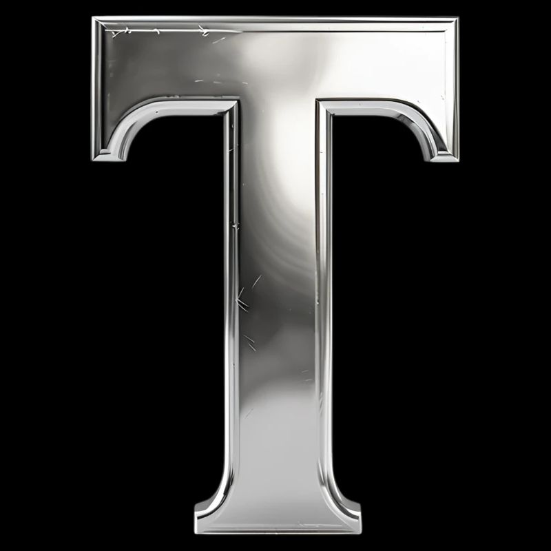 Chrome ,, T " Metallic