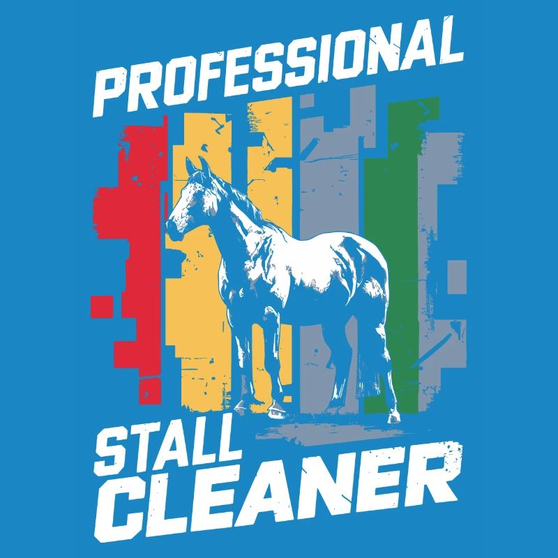 Humorous design for stable work