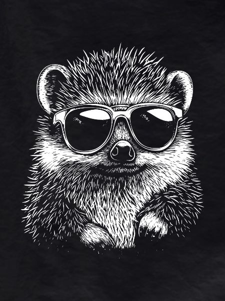 Cool Hedgehog Sunglasses Summer