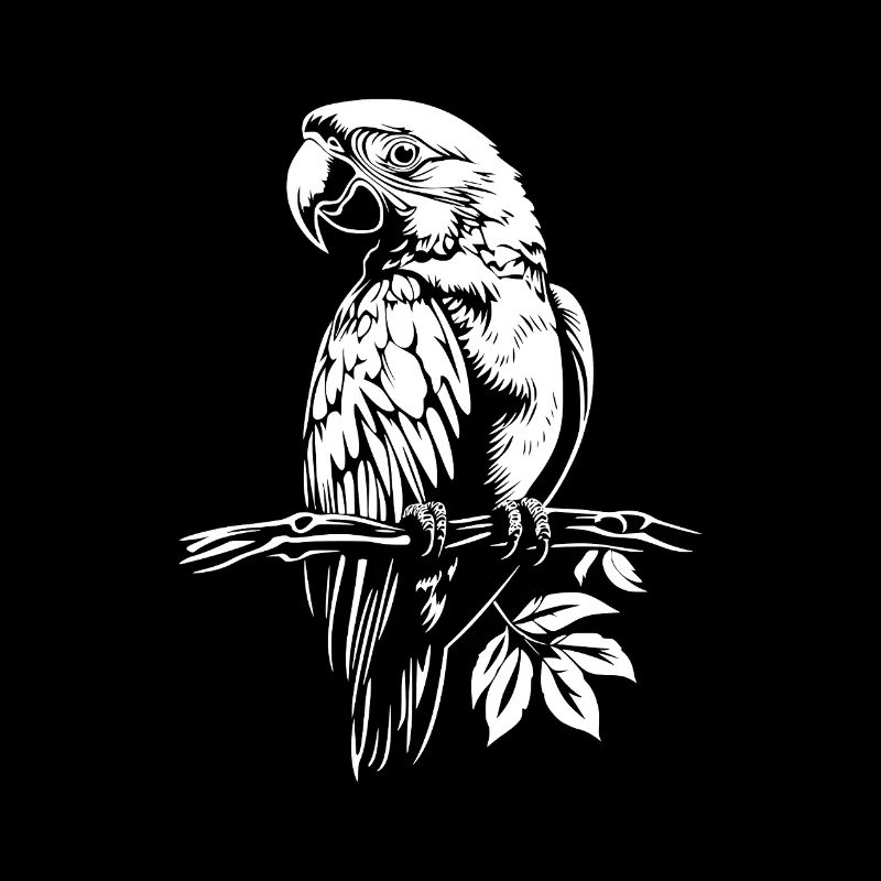 White parrot