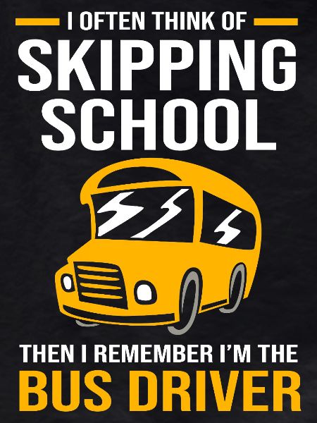 Schulbusfahrer Busfahrer Schulbus