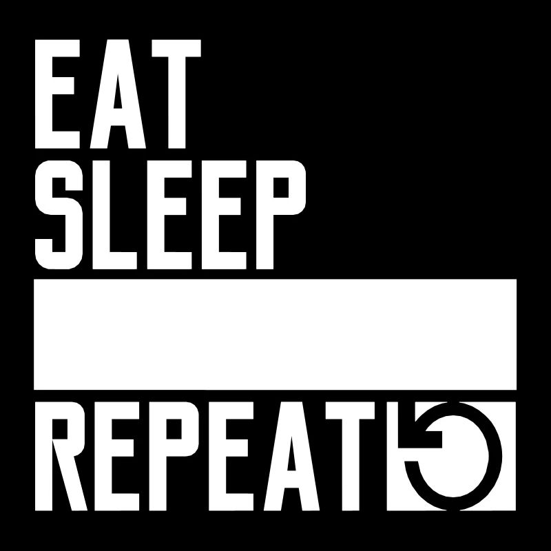logo eat sleep repeat repeat daily food s