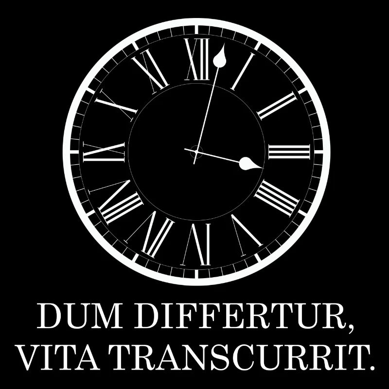 pendant que tu remets ça, la vie passe