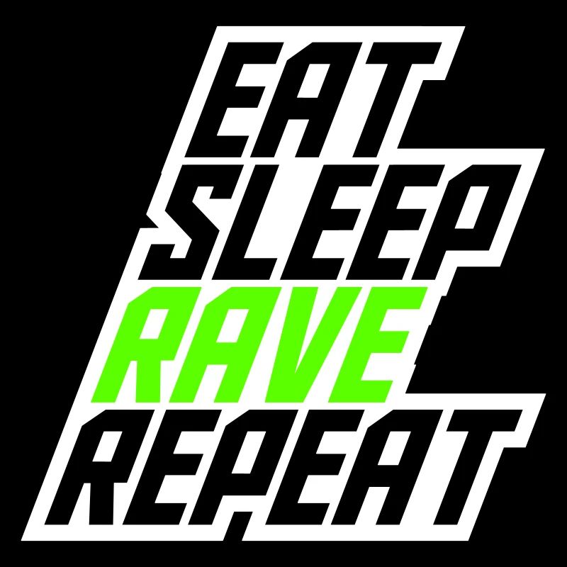Manger dormir rave répéter nourriture sommeil corbeau disant