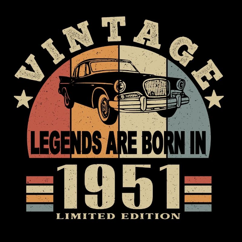 Vintage 1951 Legend Born