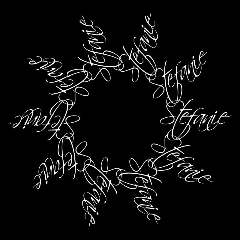 Stefanie Name Name Mandala