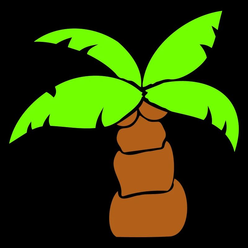 Palm Tree Island Tree Beach Holiday Coconut Sea Cool
