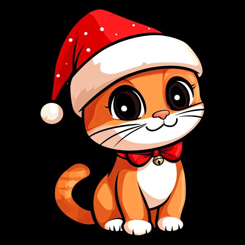 Chaton de Noël