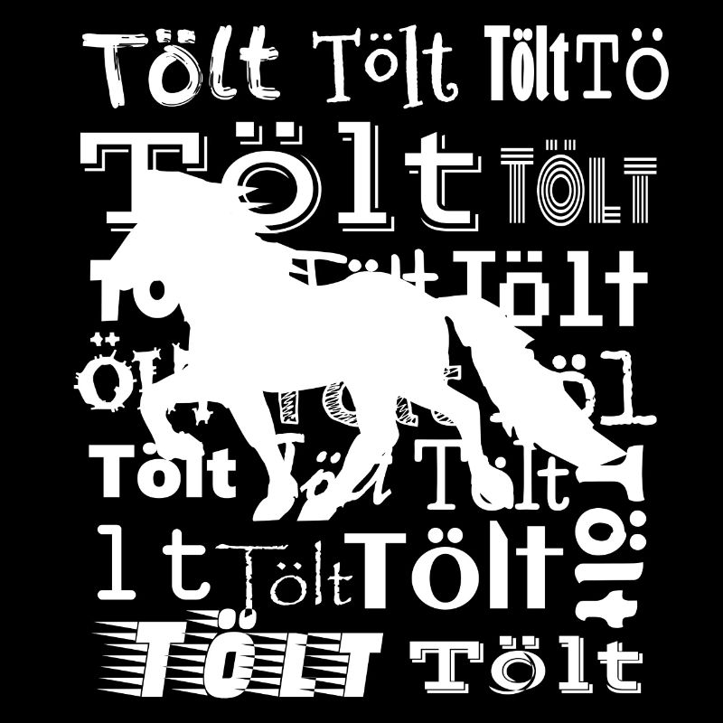 Edles Islandpferd Tölt Statement Damen Mädchen