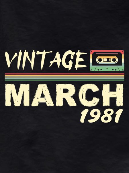 March 1981 - March 1981