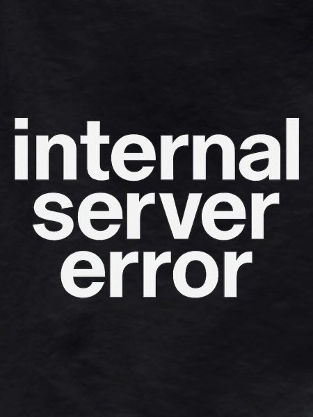 internal server error