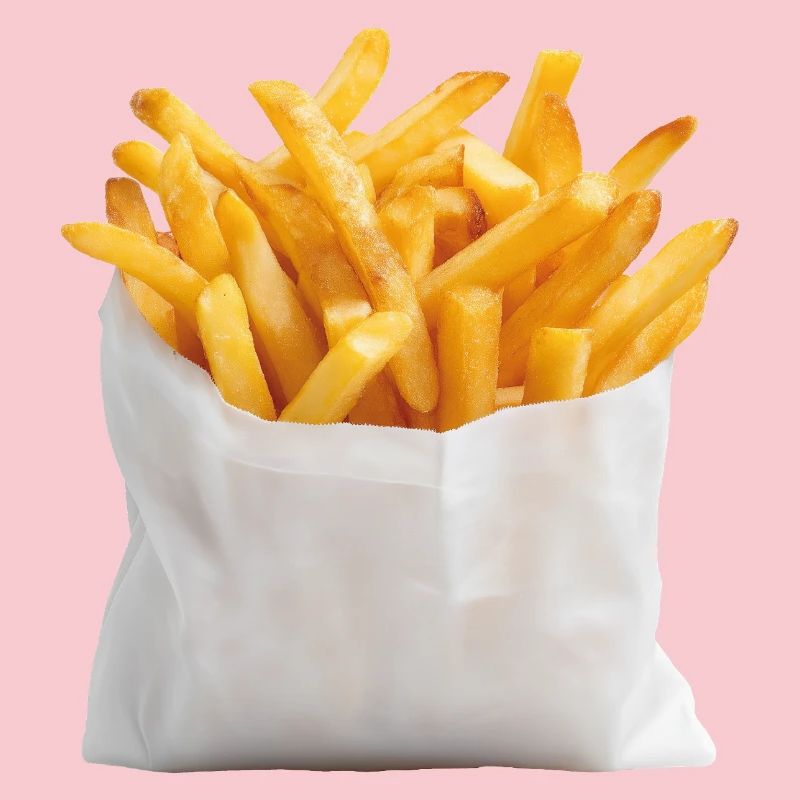 Frites Sac de restauration rapide