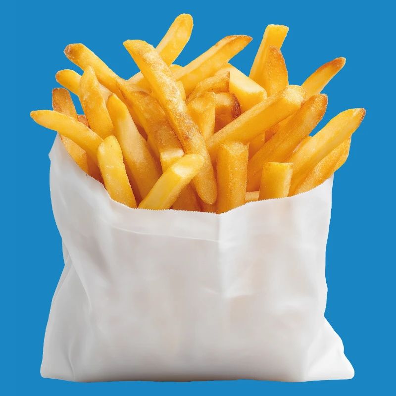 Frites Sac de restauration rapide