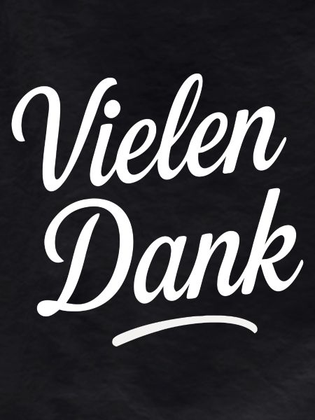 Thank you very much lettering