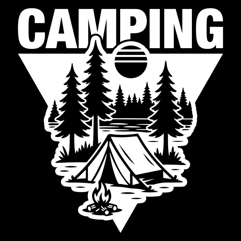 Icône de tente de camping