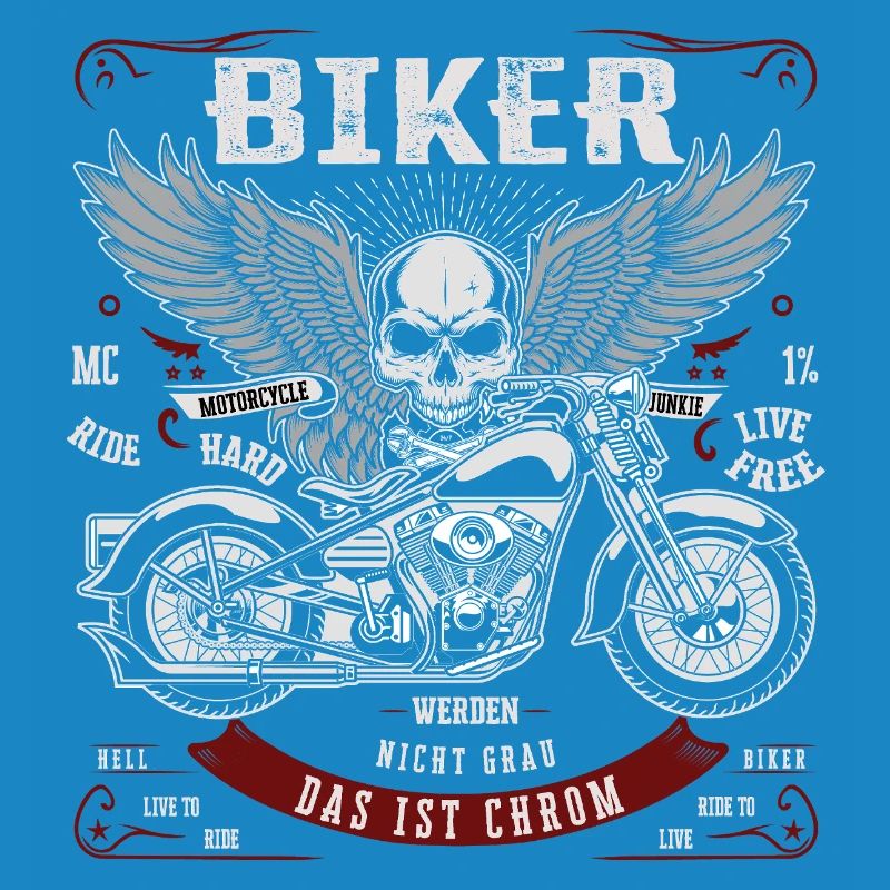 Les motards ne deviennent pas gris - C’est du chrome
