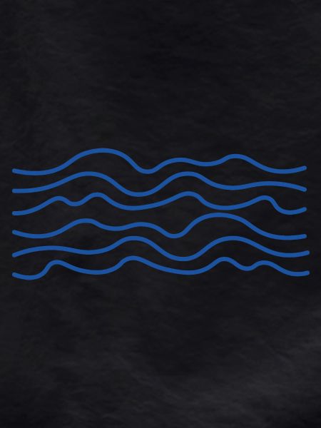 Vague bleue