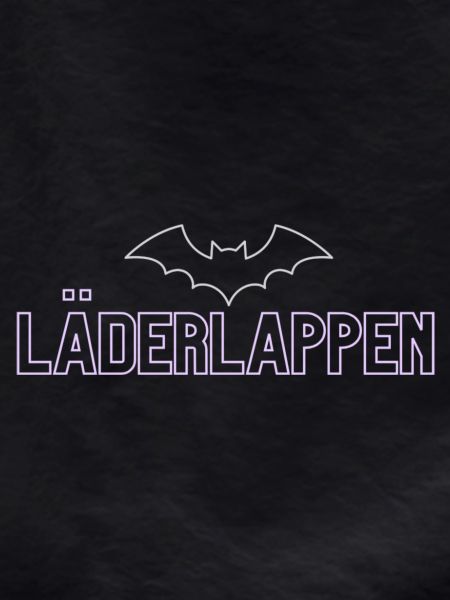 Purple Bat Neon Font Design